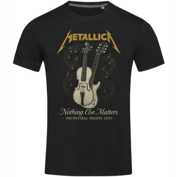 Koszulka męska METALLICA Nothing Else Matters - Orchestral Nights 2025 — zdjęcie 2