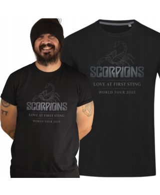 Koszulka męska Scorpions Love at First Sting - World Tour 2025 na koncert