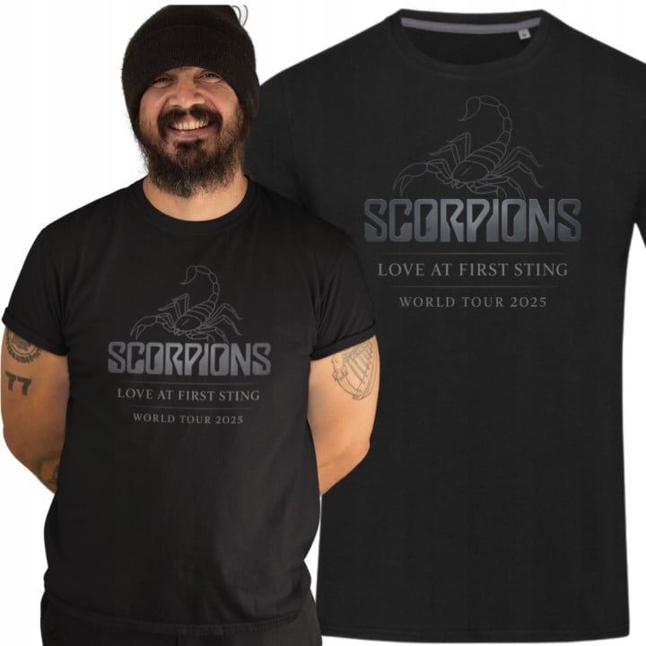 Koszulka męska Scorpions Love at First Sting - World Tour 2025 na koncert
