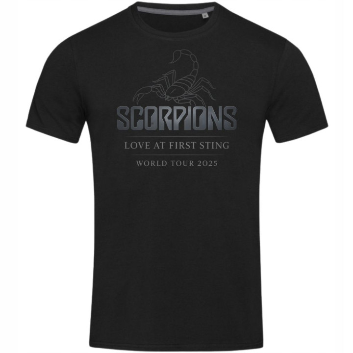 Koszulka męska Scorpions Love at First Sting - World Tour 2025 na koncert — zdjęcie 2