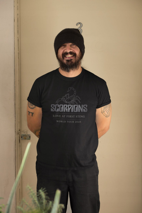 Koszulka męska Scorpions Love at First Sting - World Tour 2025 na koncert — zdjęcie 3