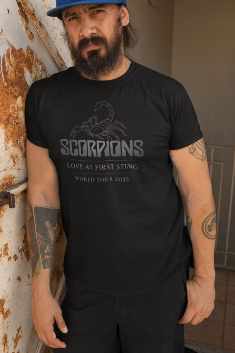 Koszulka męska Scorpions Love at First Sting - World Tour 2025 na koncert — zdjęcie 4