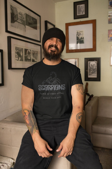 Koszulka męska Scorpions Love at First Sting - World Tour 2025 na koncert — zdjęcie 5