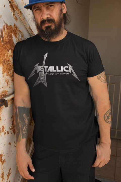 Koszulka męska Metallica Master of Puppets dla prawdziwego fana zespołu — zdjęcie 4