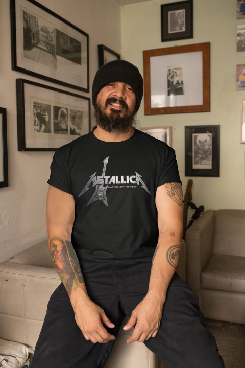 Koszulka męska Metallica Master of Puppets dla prawdziwego fana zespołu — zdjęcie 5