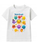 Koszulka dziecięca w radosne kropki na Dzień kropki do przedszkola T-shirt