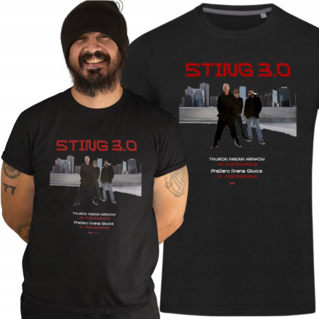 Koszulka męska na Koncert STING 3.0 Tour 2025 Kraków Gliwice