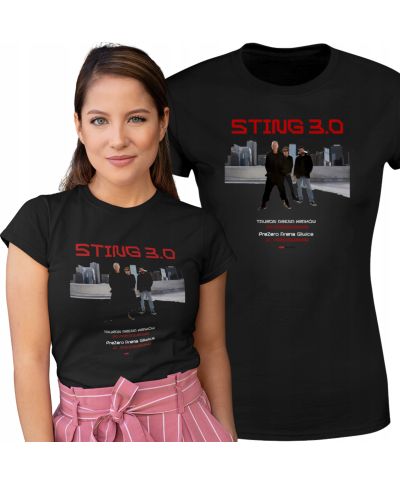 Koszulka damska na Koncert STING 3.0 Tour 2025 Kraków Gliwice