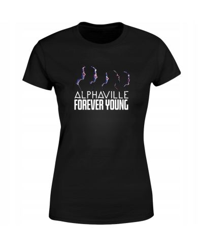 Koszulka damska zespołu Alphaville Forever Young kultowy zespół na koncert