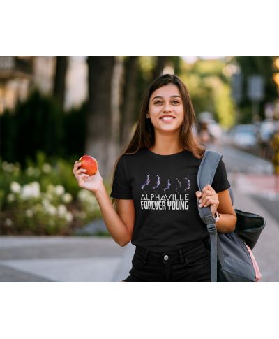 Koszulka damska zespołu Alphaville Forever Young kultowy zespół na koncert