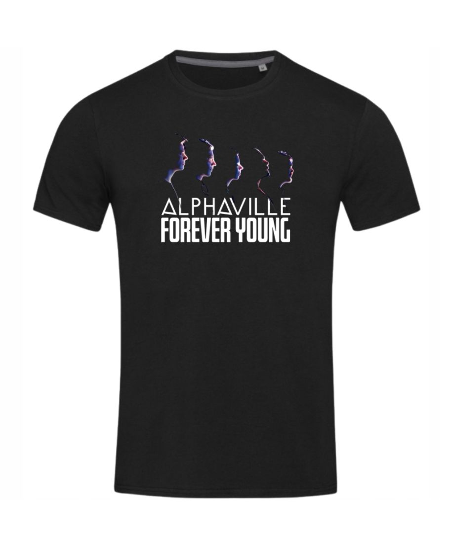 Koszulka męska zespołu Alphaville Forever Young kultowy zespół na koncert
