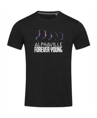 Koszulka męska zespołu Alphaville Forever Young kultowy zespół na koncert