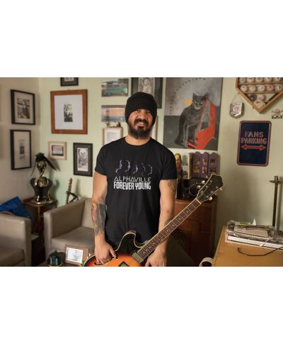 Koszulka męska zespołu Alphaville Forever Young kultowy zespół na koncert