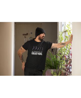 Koszulka męska zespołu Alphaville Forever Young kultowy zespół na koncert