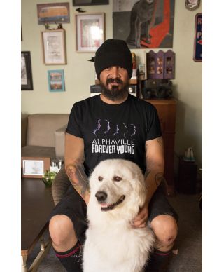 Koszulka męska zespołu Alphaville Forever Young kultowy zespół na koncert