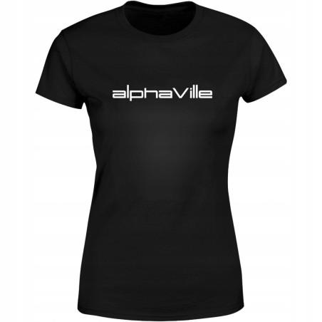 Koszulka damska Alphaville Forever Young logo klasyk lat 80 na koncert