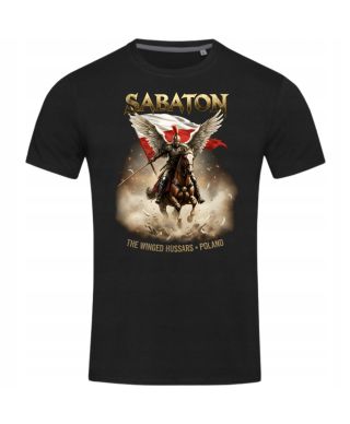 Koszulka męska Sabaton The Winged Hussars Husaria Polska na koncert