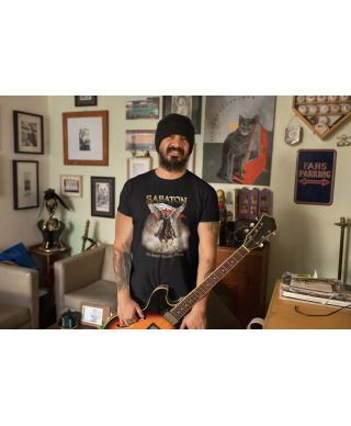 Koszulka męska Sabaton The Winged Hussars Husaria Polska na koncert