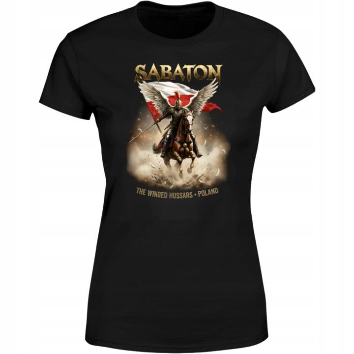 Koszulka damska Sabaton The Winged Hussars Husaria Polska na koncert