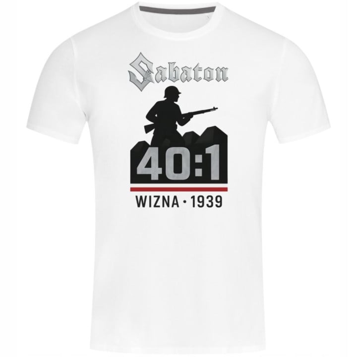 Koszulka męska Sabaton 40:1 - Wizna 1939 Patriotyczna na koncert