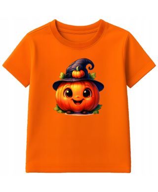 Koszulka dziecięca na Dzień Dyni Radosna Dynia do przedszkola Halloween