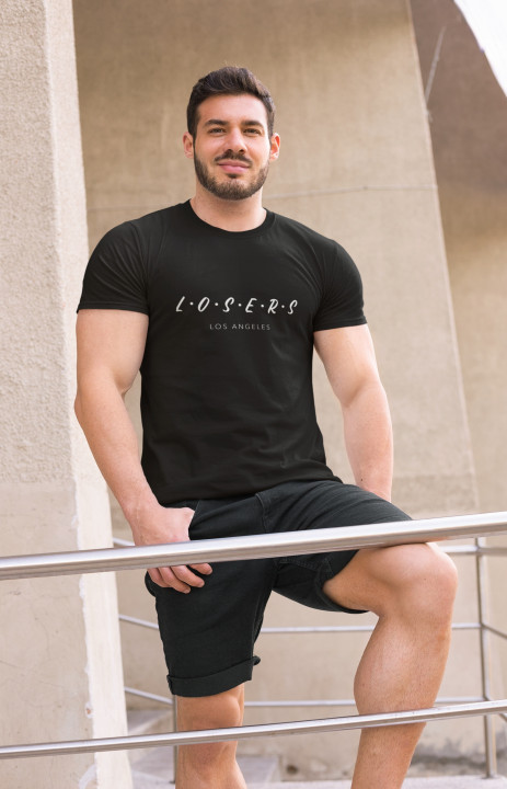 Koszulka męska LOSERS parodia Friends Przyjaciele zabawny T-shirt męski — zdjęcie 5