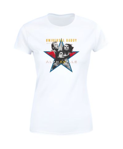 Koszulka damska Alphaville Universal Daddy kultowy design lat 80 na koncert