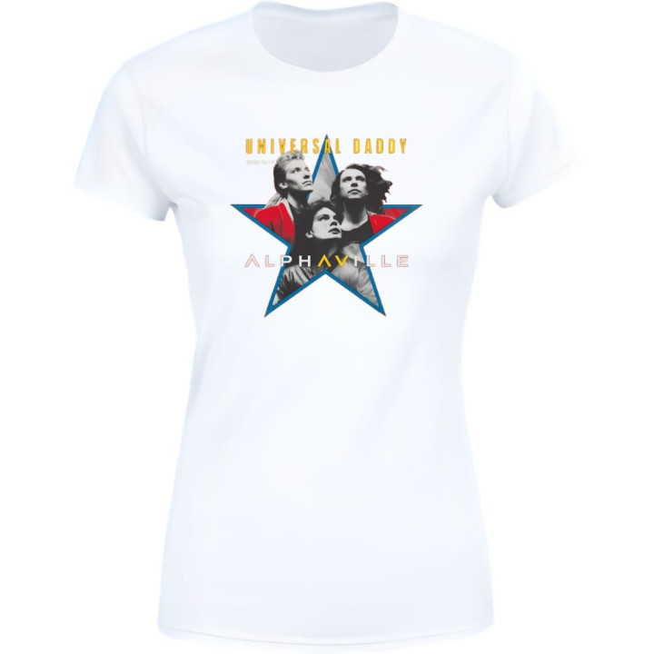 Koszulka damska Alphaville Universal Daddy kultowy design lat 80 na koncert