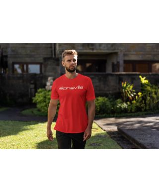 Koszulka męska Alphaville Forever Young logo klasyk lat 80 na koncert