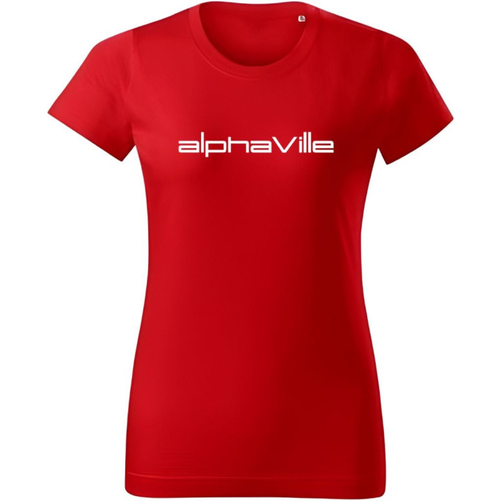 Koszulka damska Alphaville Forever Young logo klasyk lat 80 na koncert