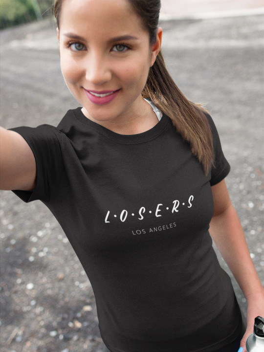 Koszulka damska LOSERS parodia Friends Przyjaciele zabawny T-shirt damska — zdjęcie 2