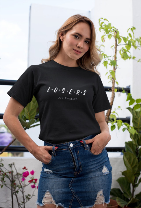 Koszulka damska LOSERS parodia Friends Przyjaciele zabawny T-shirt damska — zdjęcie 3