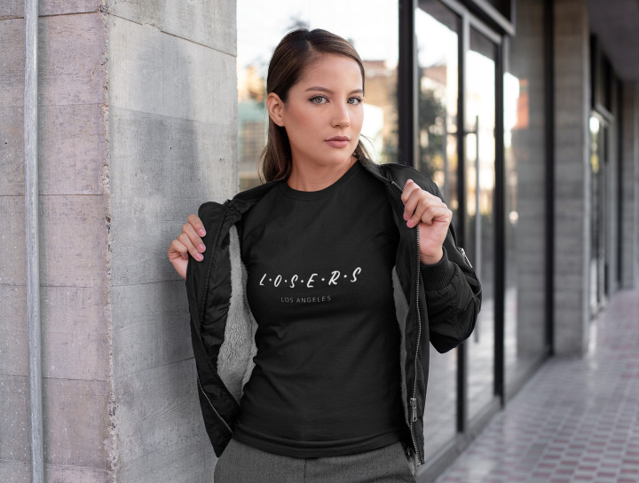 Koszulka damska LOSERS parodia Friends Przyjaciele zabawny T-shirt damska — zdjęcie 5