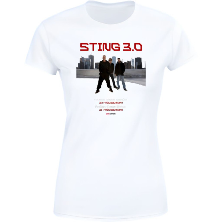 Koszulka damska na Koncert STING 3.0 Tour 2025 Kraków Gliwice — zdjęcie 2