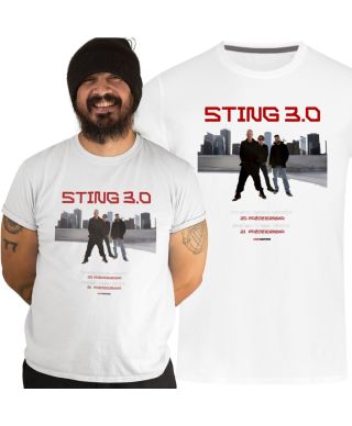 Koszulka męska na Koncert STING 3.0 Tour 2025 Kraków Gliwice