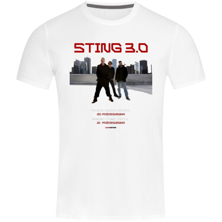 Koszulka męska na Koncert STING 3.0 Tour 2025 Kraków Gliwice — zdjęcie 2