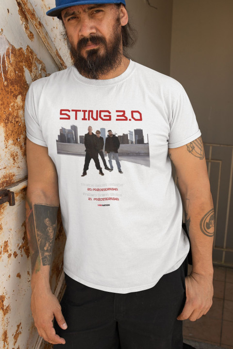 Koszulka męska na Koncert STING 3.0 Tour 2025 Kraków Gliwice — zdjęcie 4