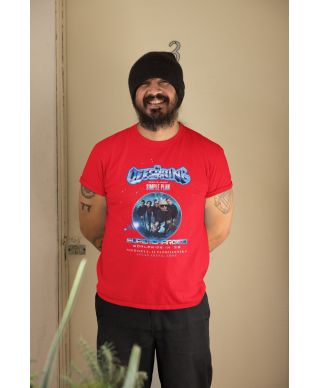 Koszulka męska zespołu The Offspring na Koncert Supercharged Tour 2025 Łódź