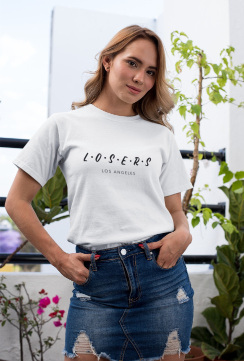 Koszulka damska LOSERS parodia Friends Przyjaciele zabawny T-shirt damska — zdjęcie 4