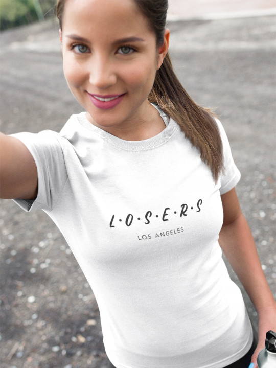 Koszulka damska LOSERS parodia Friends Przyjaciele zabawny T-shirt damska — zdjęcie 5