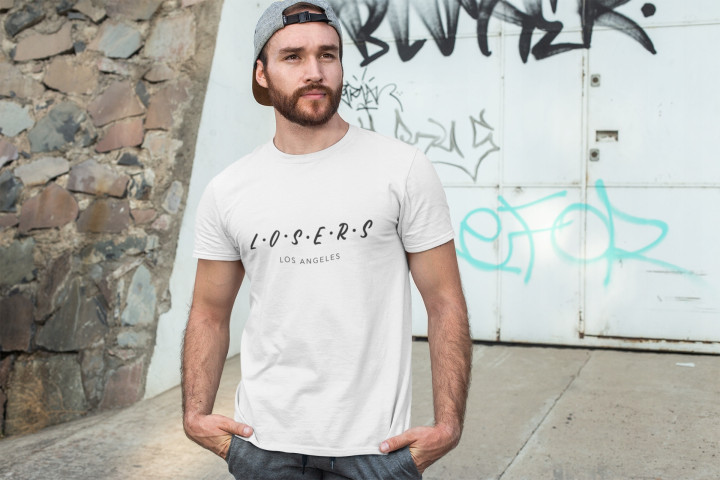 Koszulka męska LOSERS parodia Friends Przyjaciele zabawny T-shirt męski — zdjęcie 5