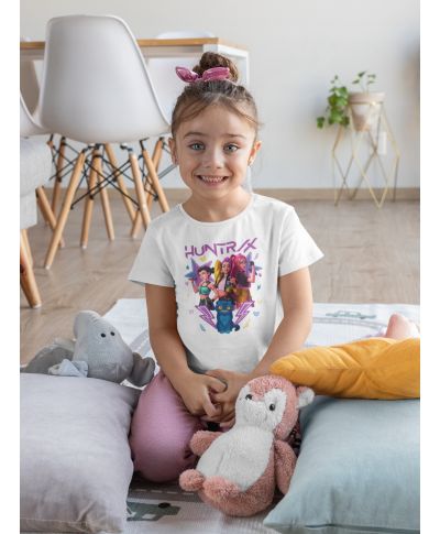 Koszulka dziecięca Huntrix Magiczna Drużyna Hunters Łowcy demonów
