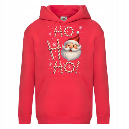 Bluza dziecięca Świąteczna Święta Mikołaj Ho Ho Ho prezent świąteczny