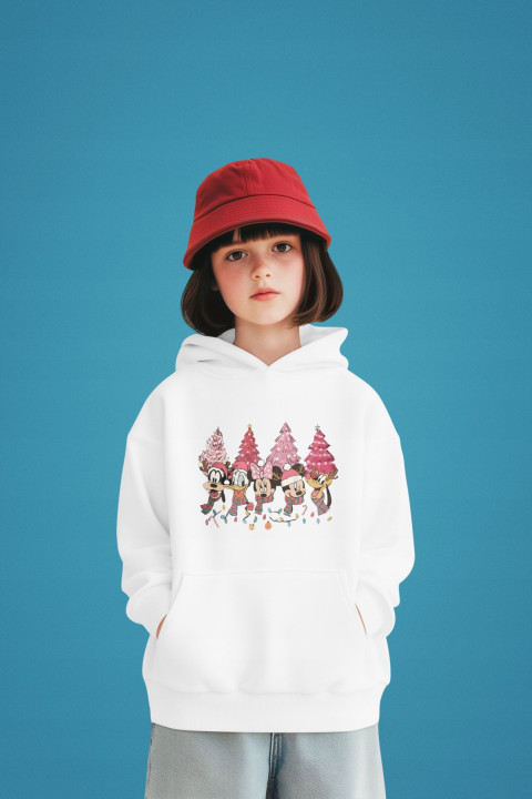 Bluza dziecięca Świąteczna z kreskówkowymi postaciami Myszki Miki — zdjęcie 2