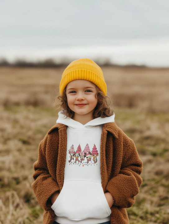 Bluza dziecięca Świąteczna z kreskówkowymi postaciami Myszki Miki — zdjęcie 3