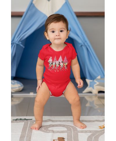 Body dziecięce Świąteczne z kreskówkowymi postaciami Myszki Miki