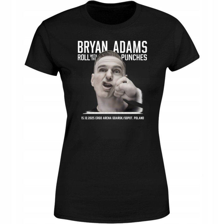 Koszulka damska Bryan Adams Roll With The Punches Tour Gdańsk 2025