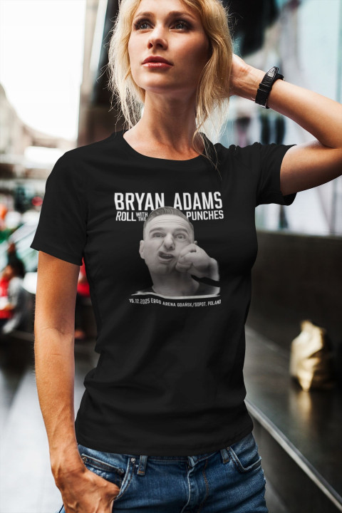 Koszulka damska Bryan Adams Roll With The Punches Tour Gdańsk 2025 — zdjęcie 2