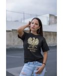 Koszulka damska Patriotyczna NIEPODLEGŁA POLSKA Orzeł na 11 listopada