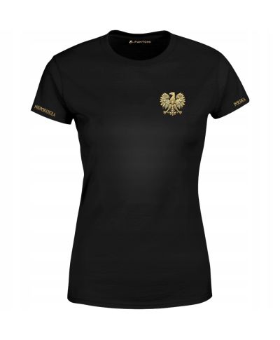 Koszulka damska Patriotyczna Orzeł Złoty Niepodległa Polska